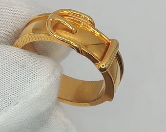 Vintage Hermes Silver 925 Diane Belt Ring Size 6 1/2 - Etsy Israel