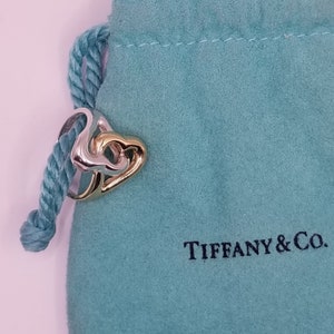 Tiffany and Co silver and 14 kt yellow ring