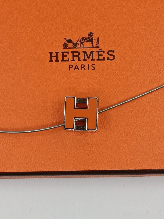 Hermes necklace h cube Gem