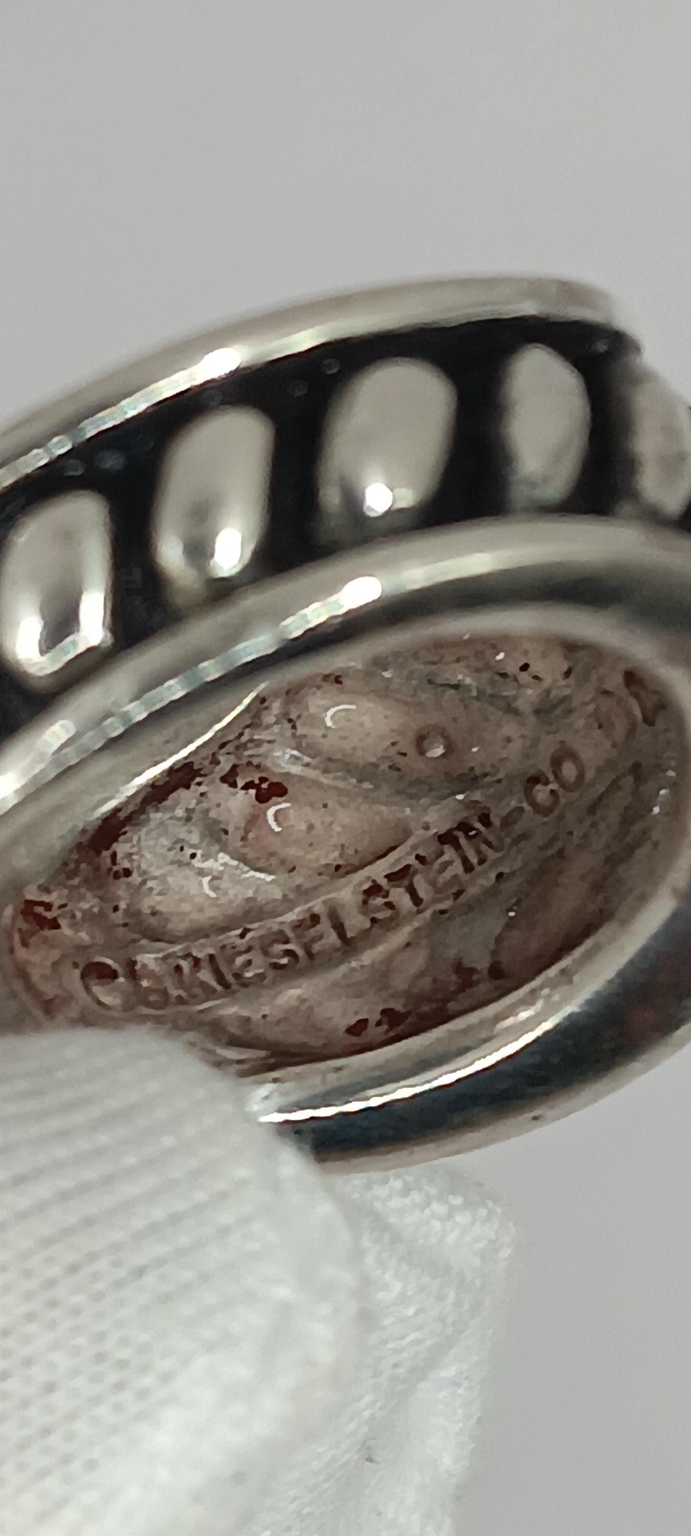 Kieselstein-cord Silver Ring - Etsy