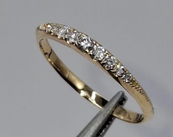 18KT Diamond Band Estate