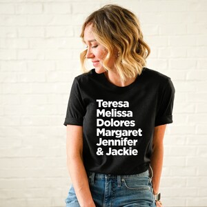 Real Housewives of New Jersey Cast All Stars T-Shirt, RHONJ Tee, Bravo Fan Gear, Bravo TV shirt, Real Housewives T-shirt