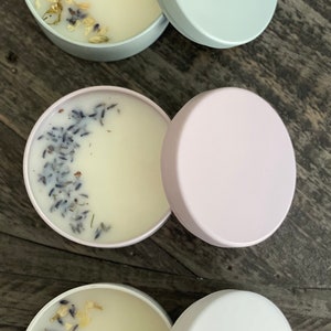 Wickless Soy Candle  5 oz Tin for Electric Candle Jar Warmer, Hand Poured, Highly Scented, Candle Gifts, Housewarming Gift