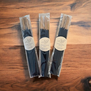Incense Sticks- 20 Incense Sticks - Hand Dipped, Strongly Soaked - Heavily Scented Stick Incense
