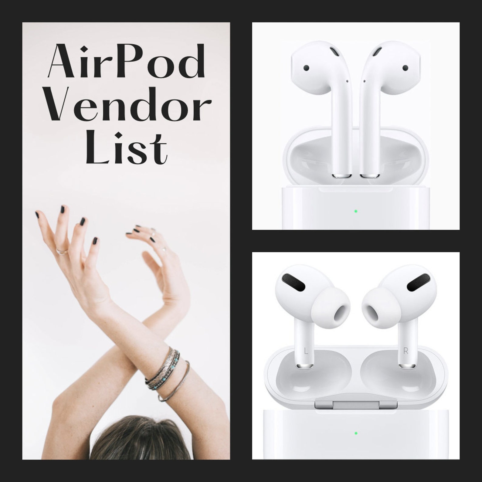 Airpod Vendor List | Etsy
