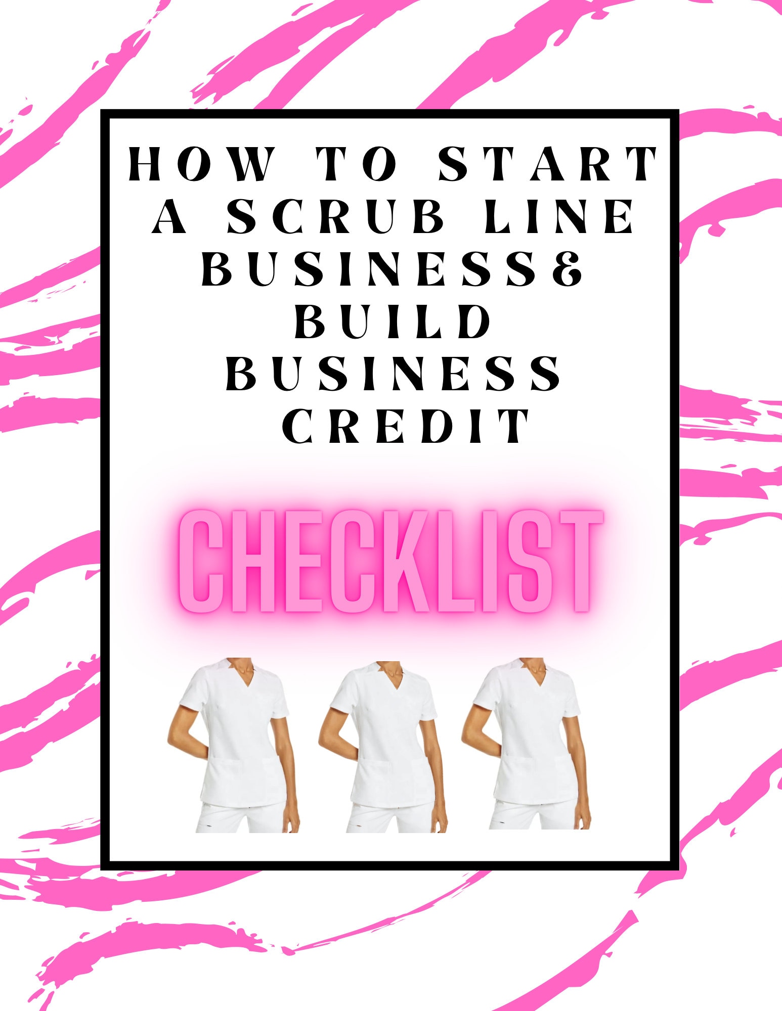 How To Start A Medical Scrub Business & Obtain Business Credit Etsy