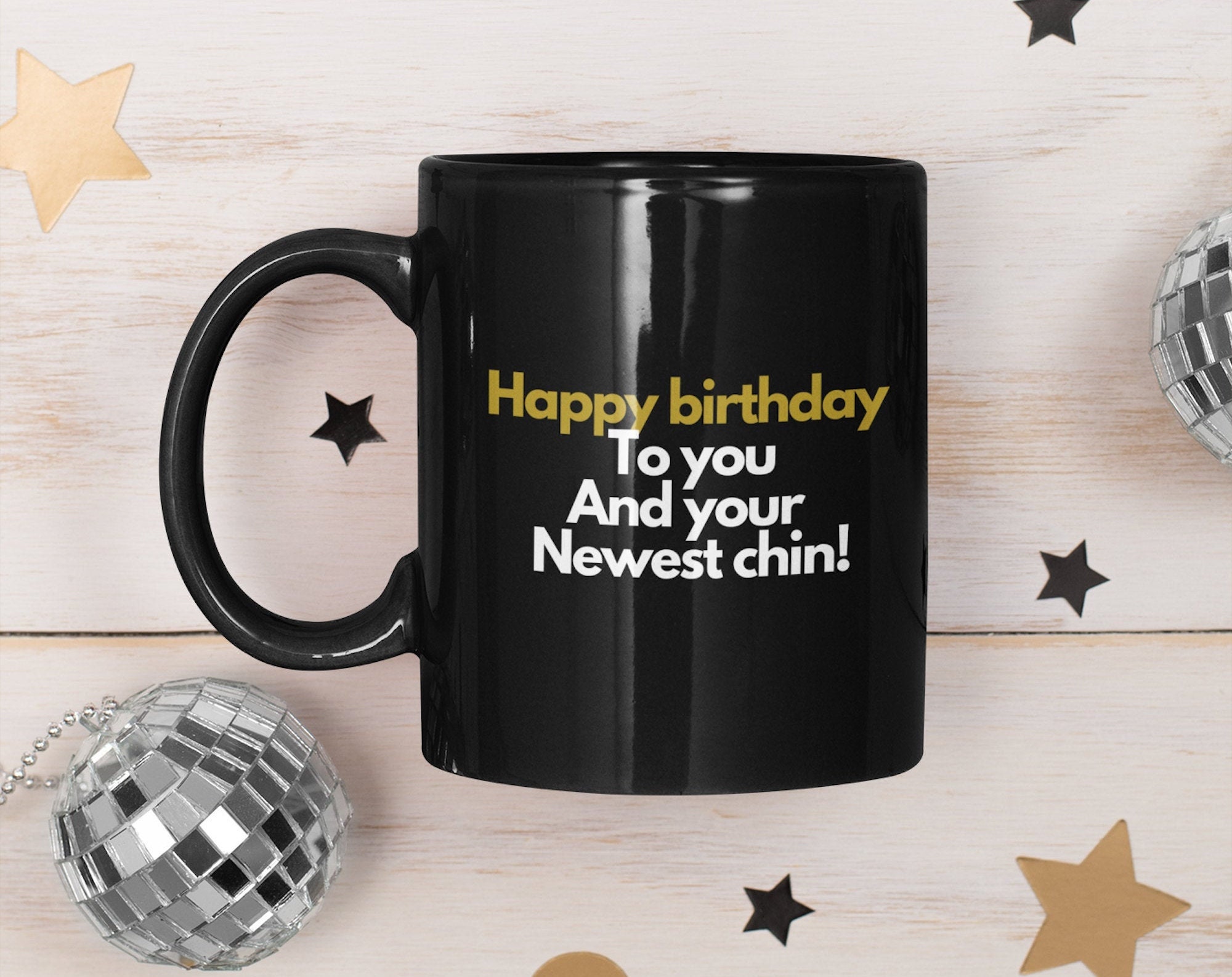 Funny Birthday Mug happy Birthday to Your Newest Etsy UK
