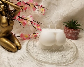 Double Wick Booty Candle,  Bum Candle, Novelty  Ass Candle, Female Torso Candle, Butt Candle, Bootie Candle