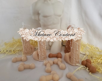 Handmade Penis Candle, Mature Content Item, Gag Gift Penis Candle,  Novelty Dick Candle ,Gift for Him,Gift for Her, Bachelor/Bachelorette