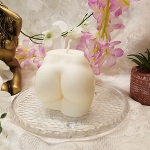 Curvy Booty Candle,  Bum Candle, Aromatherapy Candle, Natural Essential Oil,  Female Torso Candle,  Butt Candle, Bootie Candle