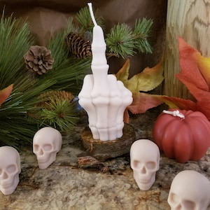 Skeleton Middle Finger Hand Gesture Candle, F*ck You Candle, Handmade Candle, Fun Novelty Candle, Express Yourself