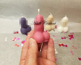 Tiny Penis Candle, Adults Only, Mini Dick Candle,  Party Favor, Fun and Fragrant, Bachelor/Bachelorette • Party Favors • Novelty Gift,