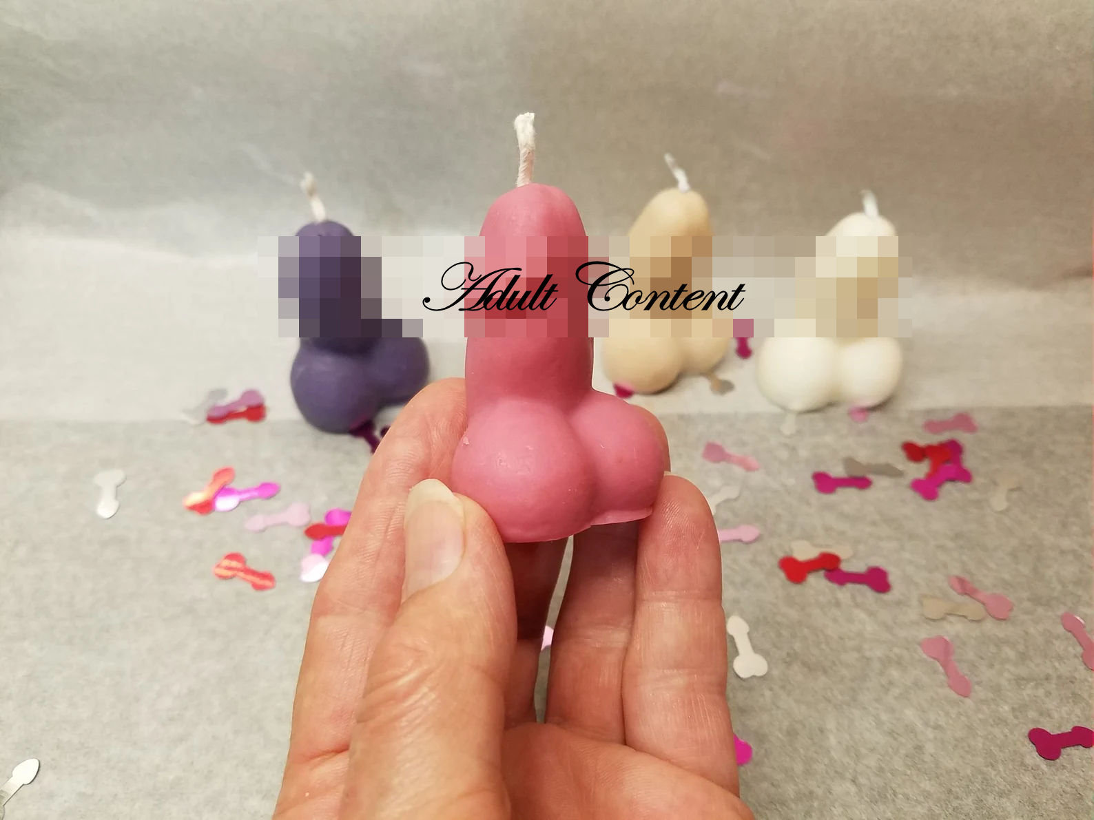 Tiny Penis Candle, Adults Only, Mini Dick Candle,  Party Favor, Fun and Fragrant, Bachelor/Bachelorette • Party Favors • Novelty Gift,