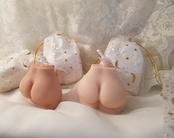 Female Booty Candle,  Buttocks, Bum Candle, Aromatherapy Candle,   Female Torso Candle,  Butt Candle, Booty Candle, Mature