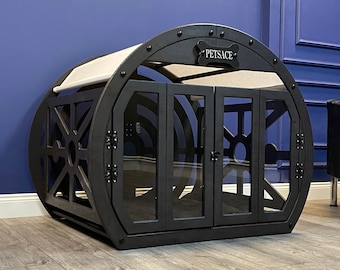 large inside dog kennels