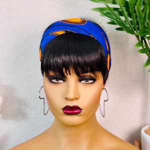 ANKARA HAIR BANDIE | African Print Headwraps | Ankara Head Ties (1pc)