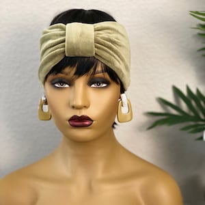 VELVET SOFT HEADBAND| Wide Headband