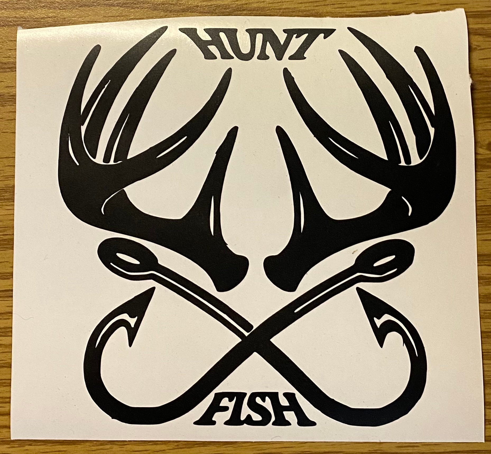 Hunting Face Decals Retail