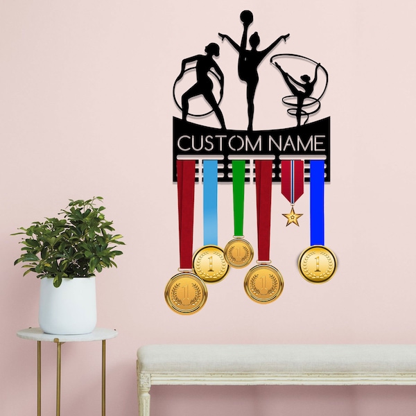 Gymnastics Medal Holder Etsy