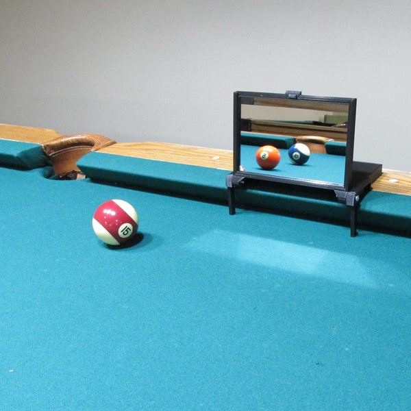 Banking Mirror - pool billiards training aid