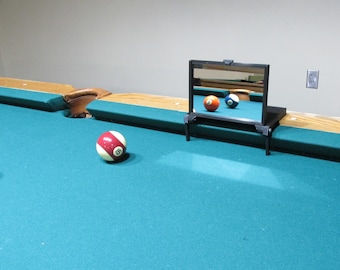 Banking Mirror - pool billiards training aid