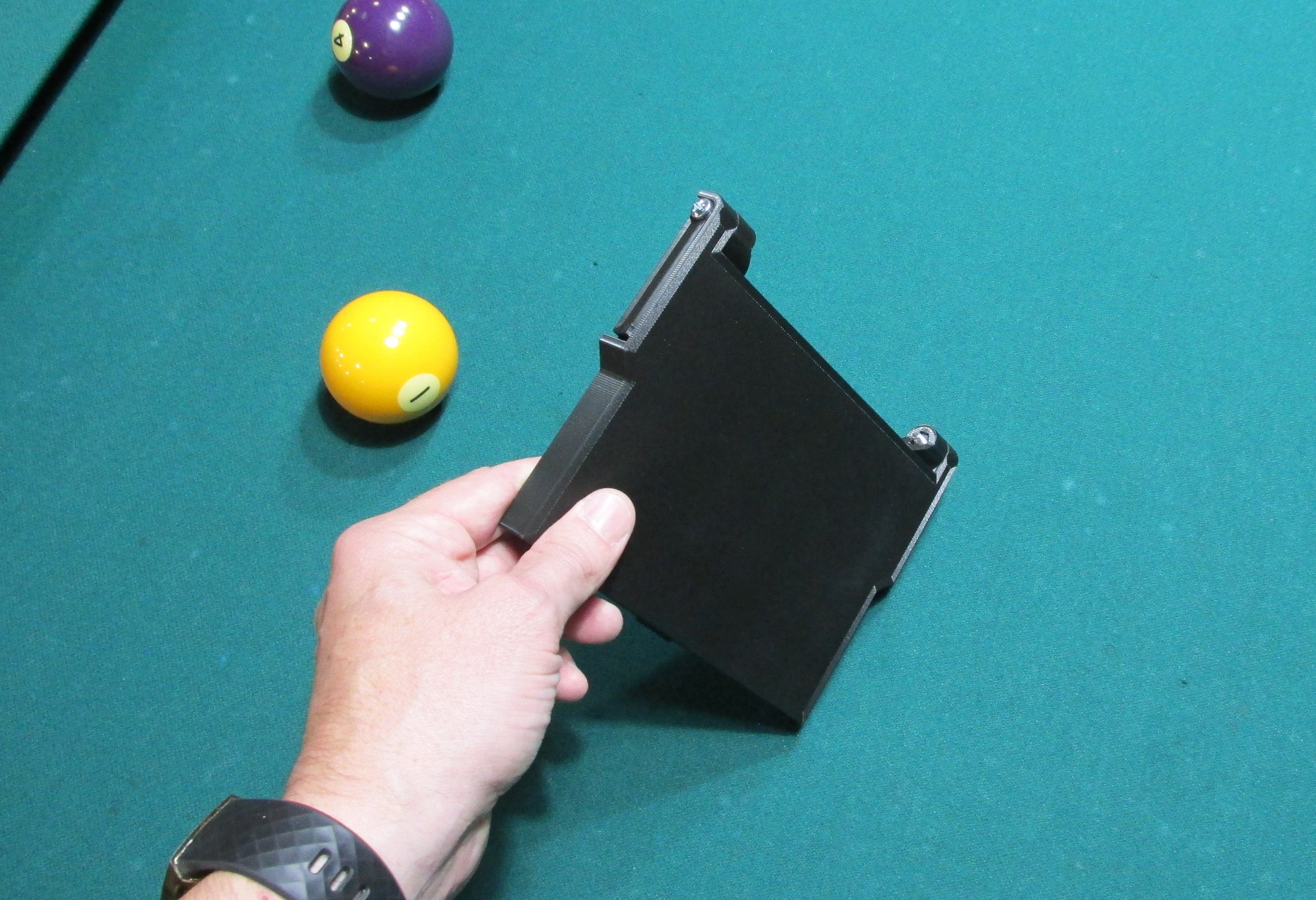 Buhyujkm Cue Stick Trainer, Billiards Training Aid, Pool