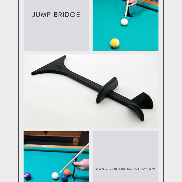 Jump Bridge - pool billiards cue bridge