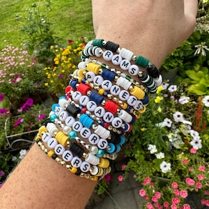 Customized School Spirit Bracelets
