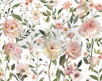 Blush Harmony Decor Transfer - Furniture Decal by Redesign with Prima