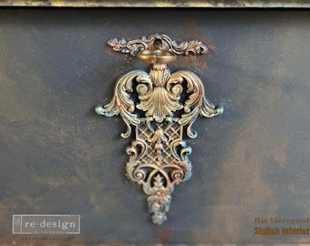 Regal Finasse Decor Poly - Furniture Applique by Redesign with Prima - Finished Mold Casting