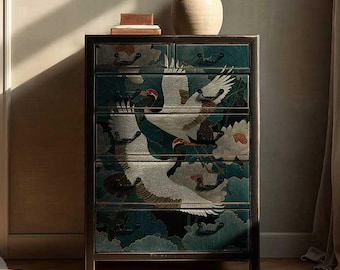 Grace in Flight Decoupage Paper - Redesign with Prima Décor Tissue Fiber