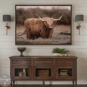 Highland Grace A1 Decoupage Paper I Fiber Paper by Redesign with Prima I Furniture Decoupage