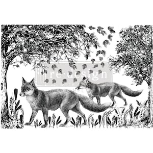 Fox Meadows Furniture Transfer, Redesign With Prima Decor Transfer - 24&quot;x 35&quot;
