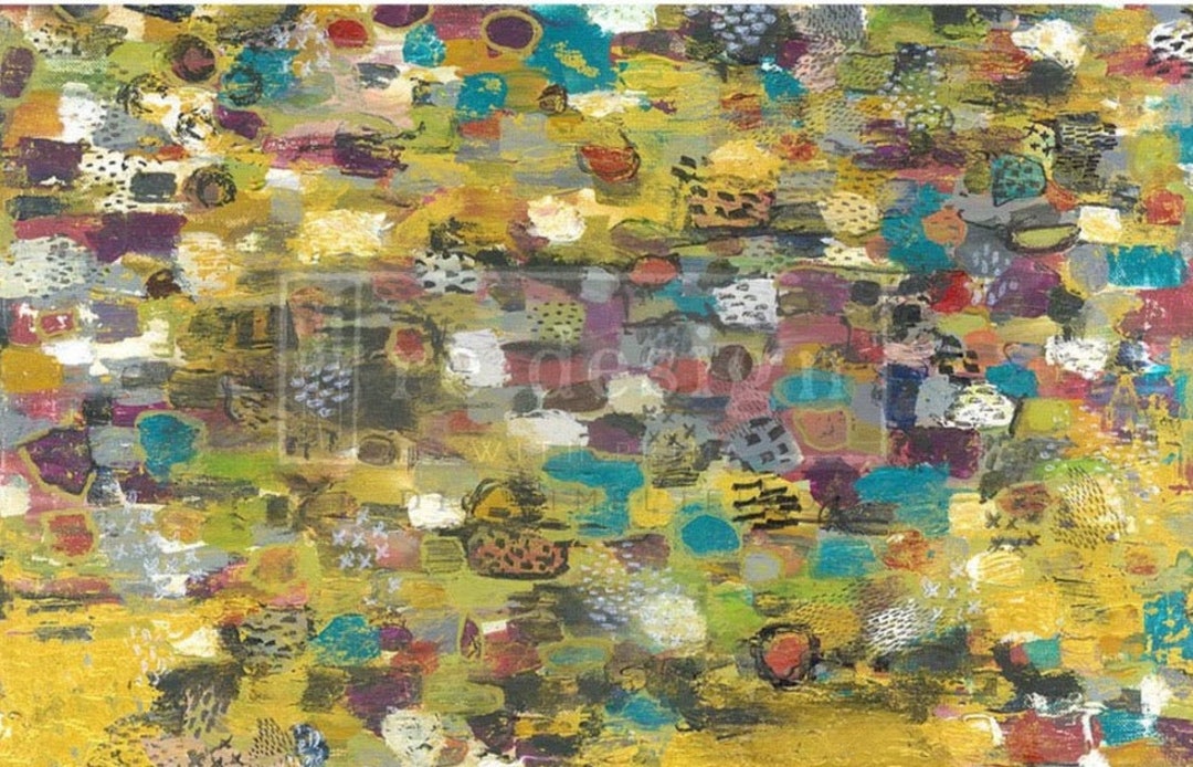 Abstract Dream Decoupage Paper - Redesign With Prima Decor Tissue 19 ...
