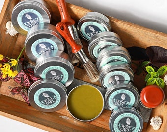 Furniture Salve by Wise Owl Paint - Natural Conditioner for Wood, Leather, and Sealing Chalk Paint - FREE Shipping!