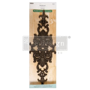 Vintage Inlay Decor Poly - Furniture Applique by ReDesign with Prima - Large Mold Casting