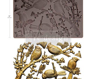 Cardinal Grace - Redesign with Prima Decor Mould - Silicone Mold