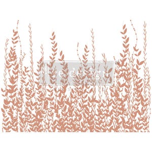 In The Field - Kacha Rose Gold Foil Transfer - Furniture Transfer by Redesign with Prima