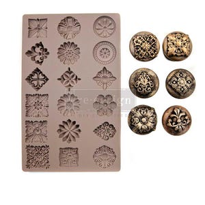 Curio Trinkets Silicone Mold by Redesign with Prima - Furniture Decor Mould