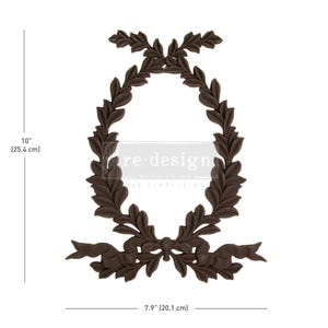 Delicate Motif Decor Poly - Furniture Applique - REdesign with Prima - Bendable Casting for Furniture