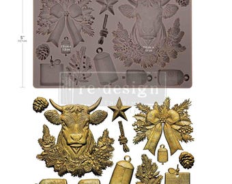 Winter Barnstead - Redesign with Prima Decor Mould - Silicone Mold