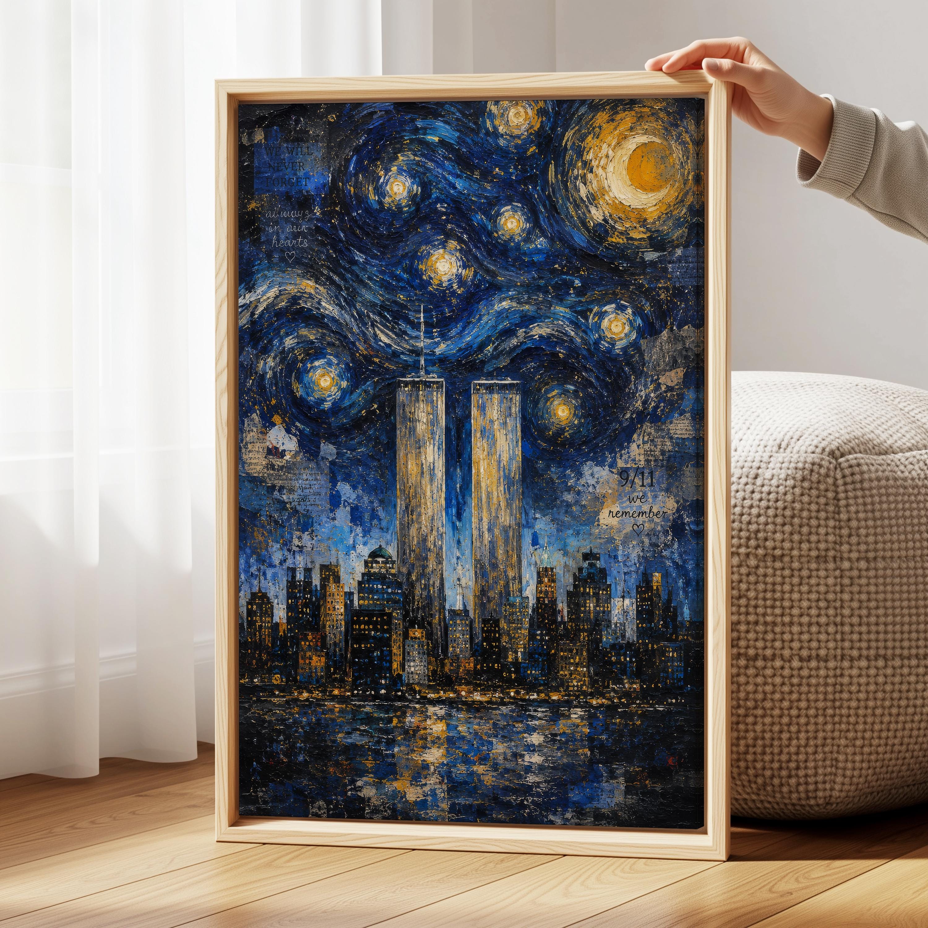9/11 Painting - Etsy