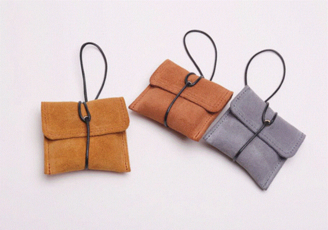 Leather Pouch, Small Leather Bag, Leather Drawstring Bags, Jewelry