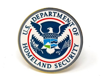 US Department of Homeland Security Collectable Lapel Pin