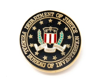 FBI Collectable Lapel Pin