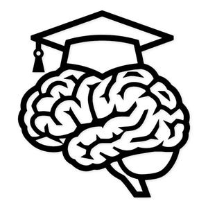 Thinking Cap Brain Svg Png: Bold Learning Design for Crafts - Etsy