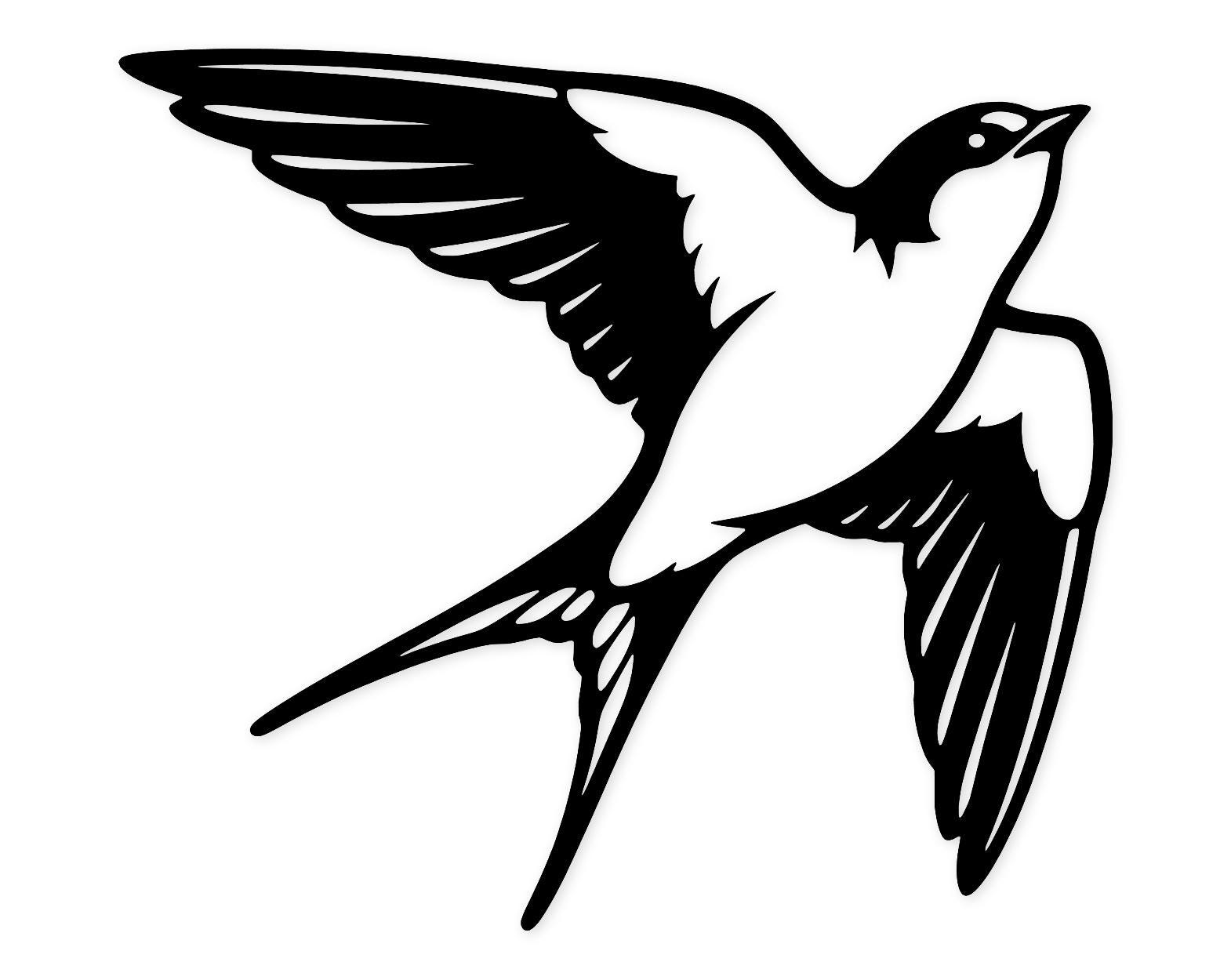 Swallow Dxf - Etsy Canada