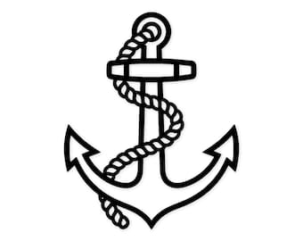 Anchor Nautical Svg Png: Minimalist Design For T-Shirts