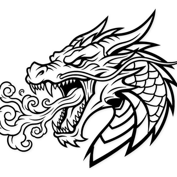 Dragon Box Drawing - Etsy UK