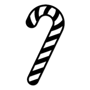 Candy Cane Stripe Svg Png: Cut Ready Digital Design For Cricut Silhouette